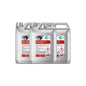 Pro Clean Supply Multex Turboclean traffic film remover in three 5L containers for professional vehicle cleaning.