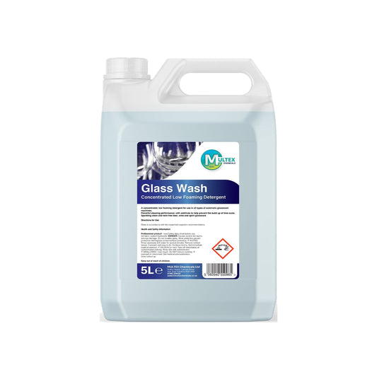 Glass Wash Detergent Concentrate – 5L & 25L — 5L
