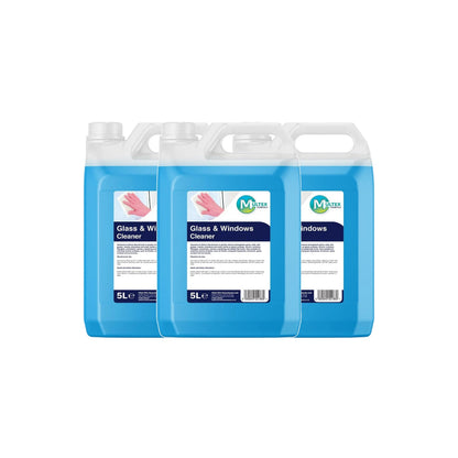 Professional Glass & Window Cleaner – Bulk Refill Containers — 3 × 5L bundle