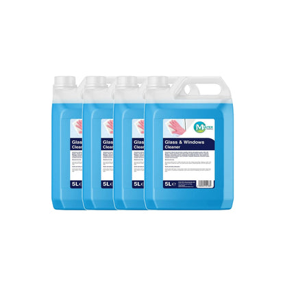 Professional Glass & Window Cleaner – Bulk Refill Containers — 4 × 5L bundle