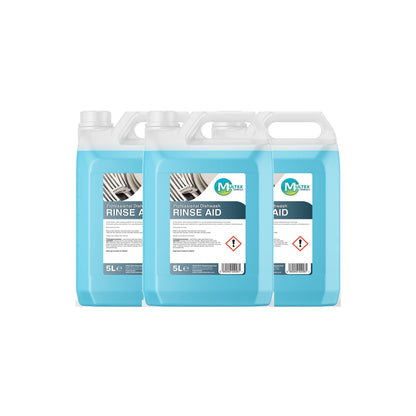 Professional Dishwash Rinse Aid – 5L & 25L — 3 × 5L bundle