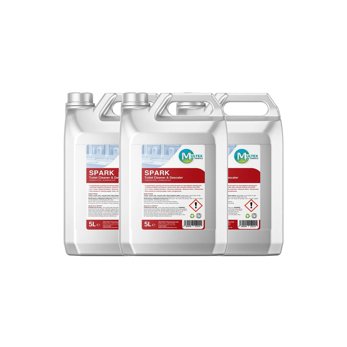 SPARK - Toilet Cleaner & Descaler — 3 × 5L bundle