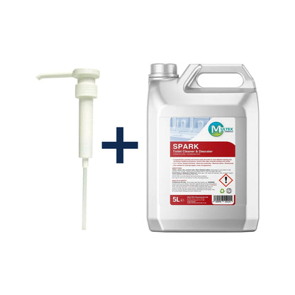 SPARK - Toilet Cleaner & Descaler — 5L + 1 dosing pump (38mm)