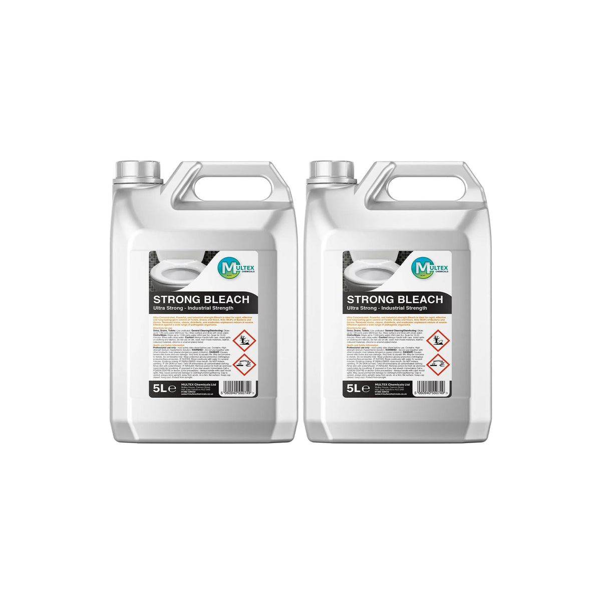 Ultra Strong Bleach – 5L & 25L — 2 × 5L bundle