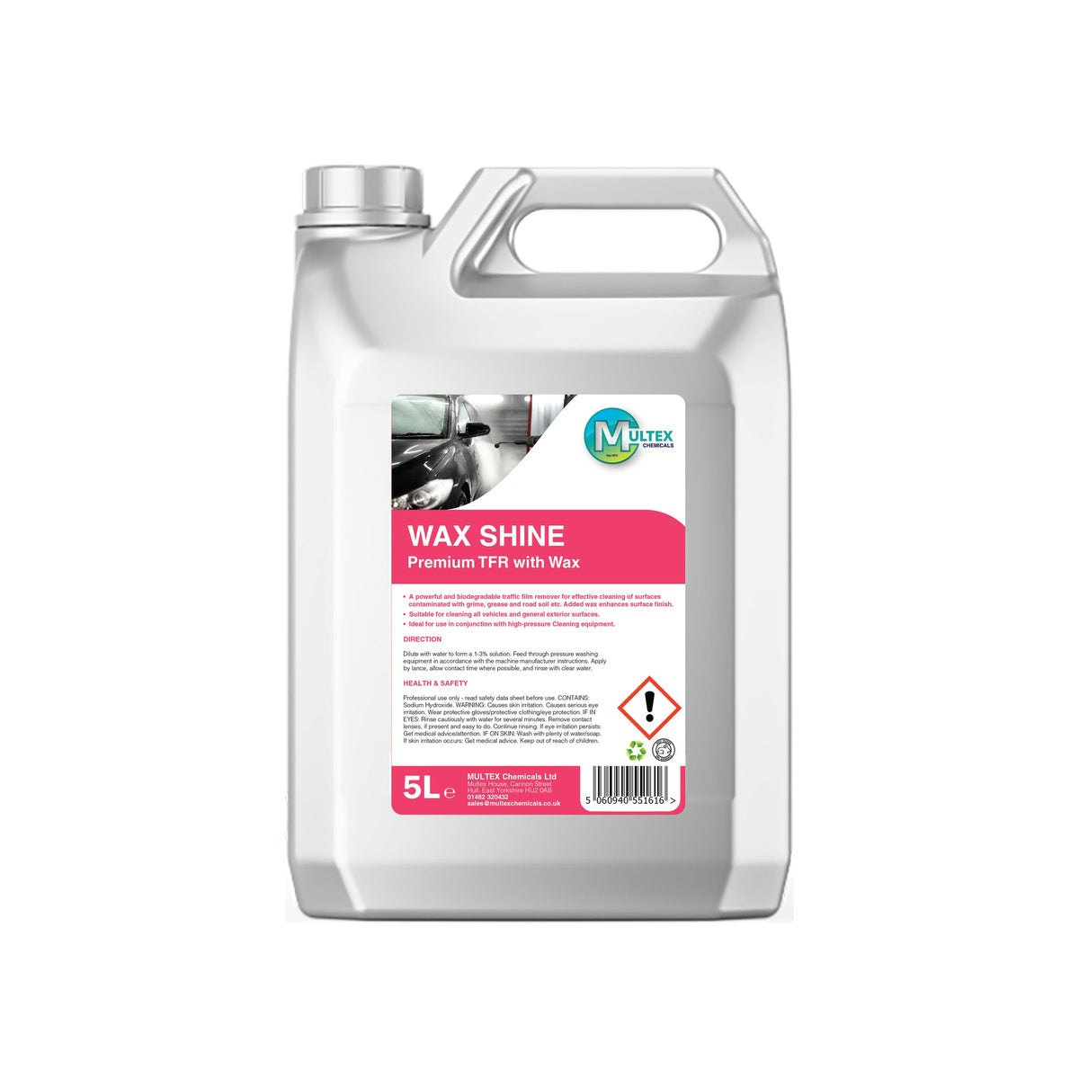 Wax Shine Concentrate – 5L & 25L — 5L